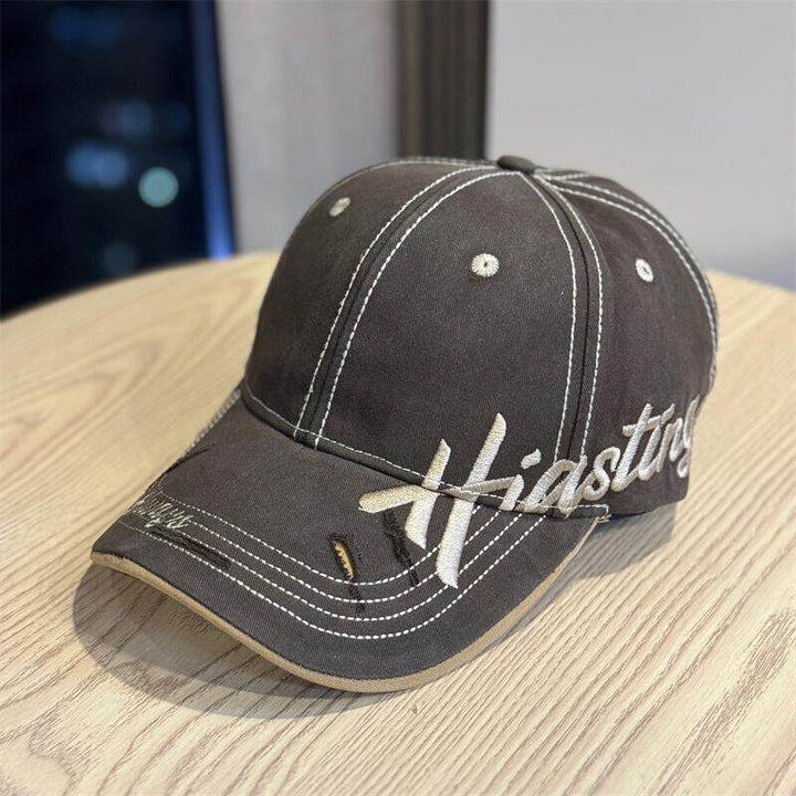 Men's Distressed Cotton Baseball Cap Stornfield 1784270668