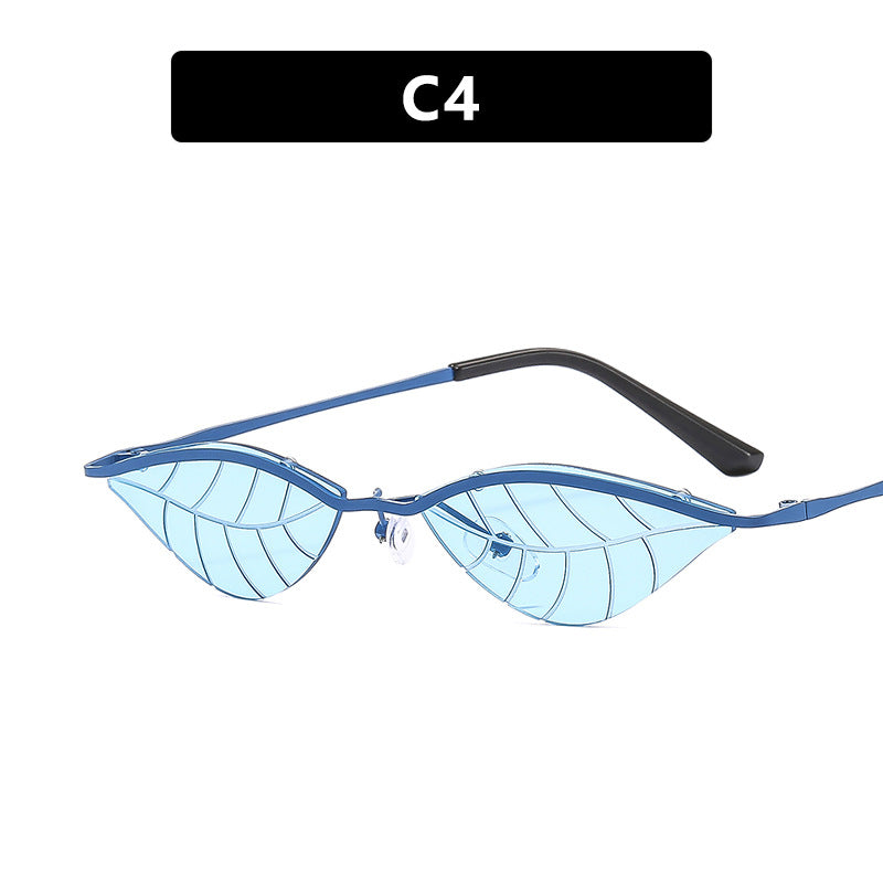 Women Cat-Eye Sunglasses with innovative leaf design Stornfield