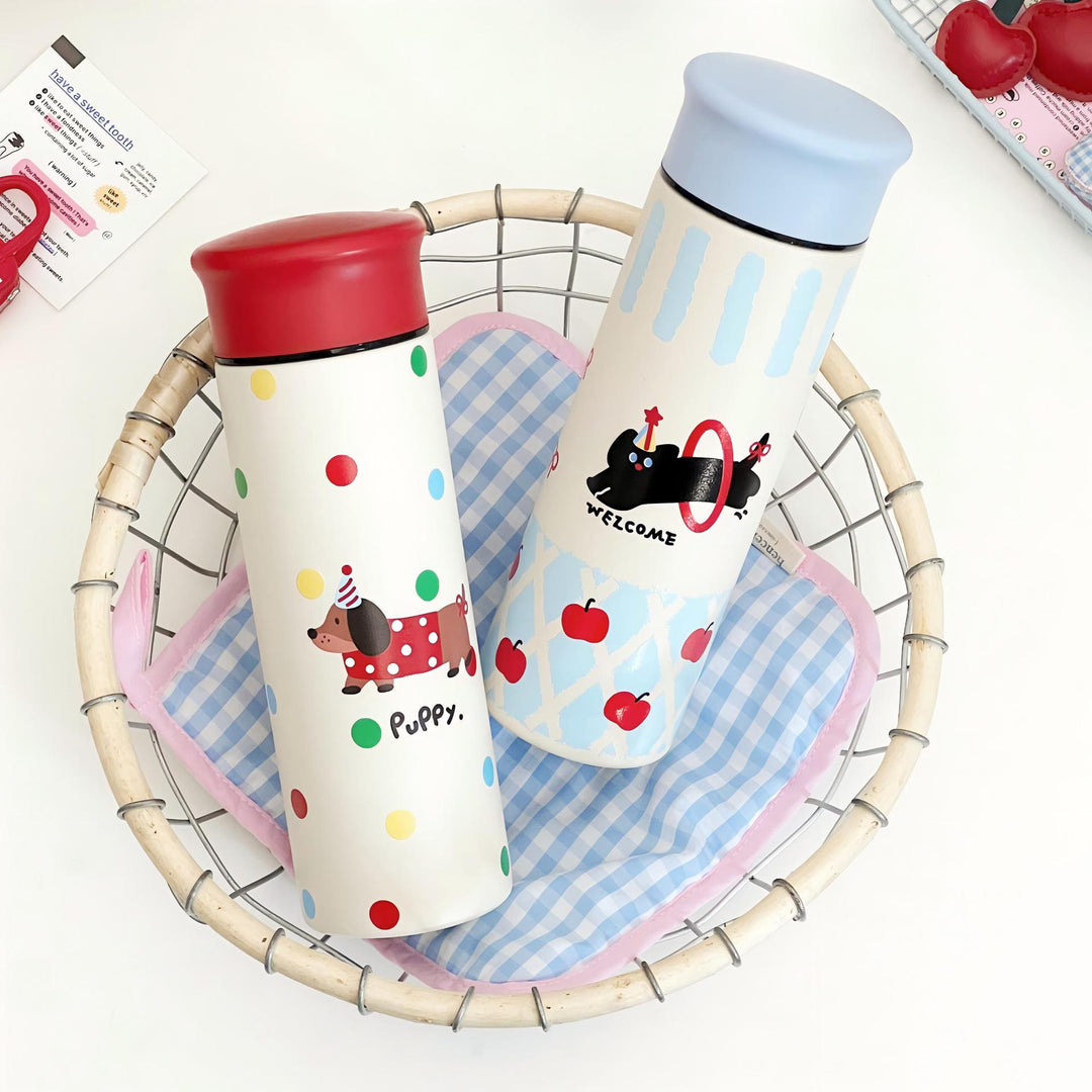 Women's coffee thermos in playful design Stornfield