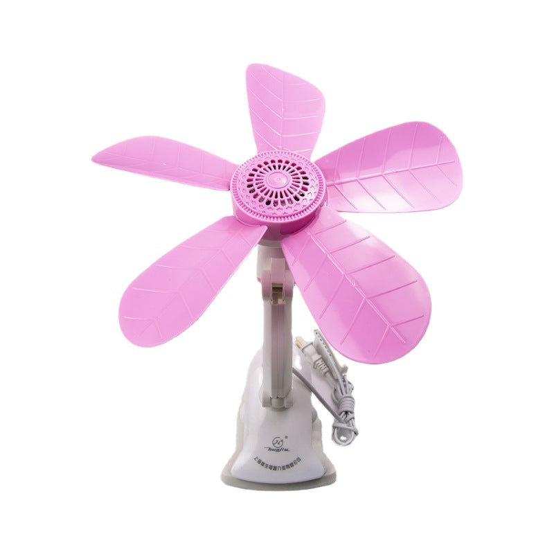 Ladies decorative table fan in original flower design Stornfield