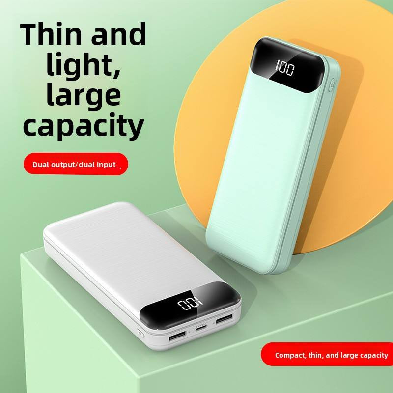 Ultra-Slim Power Bank with LCD Display and Fast Charging Function Stornfield