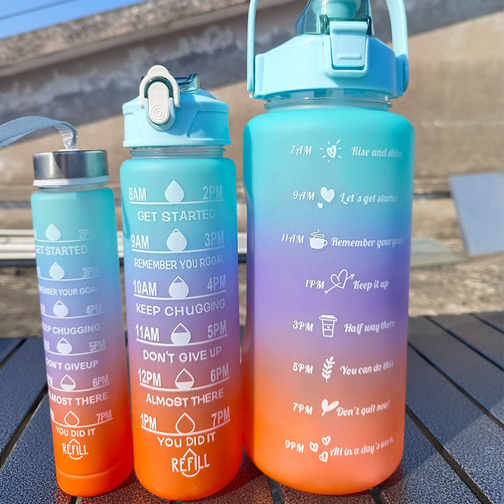 Unisex Motivating Water Bottle with Time Markings Stornfield