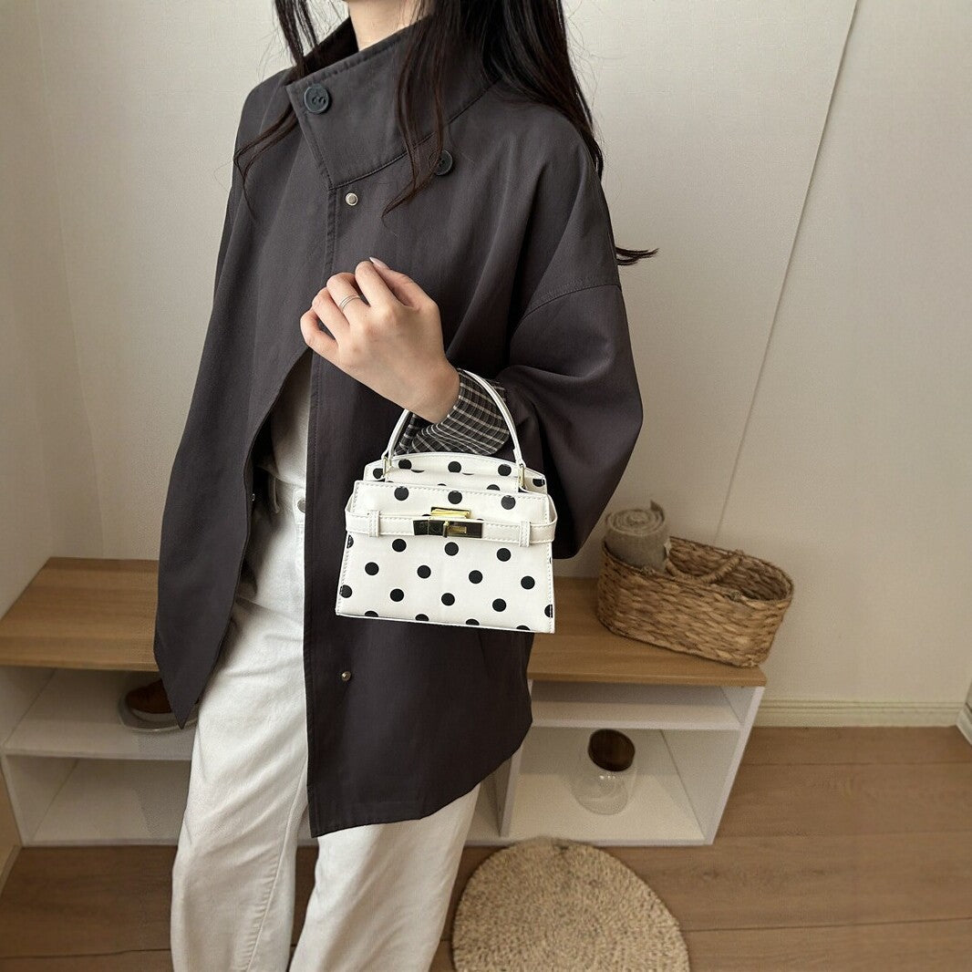 Polka Dot Mini Satchel