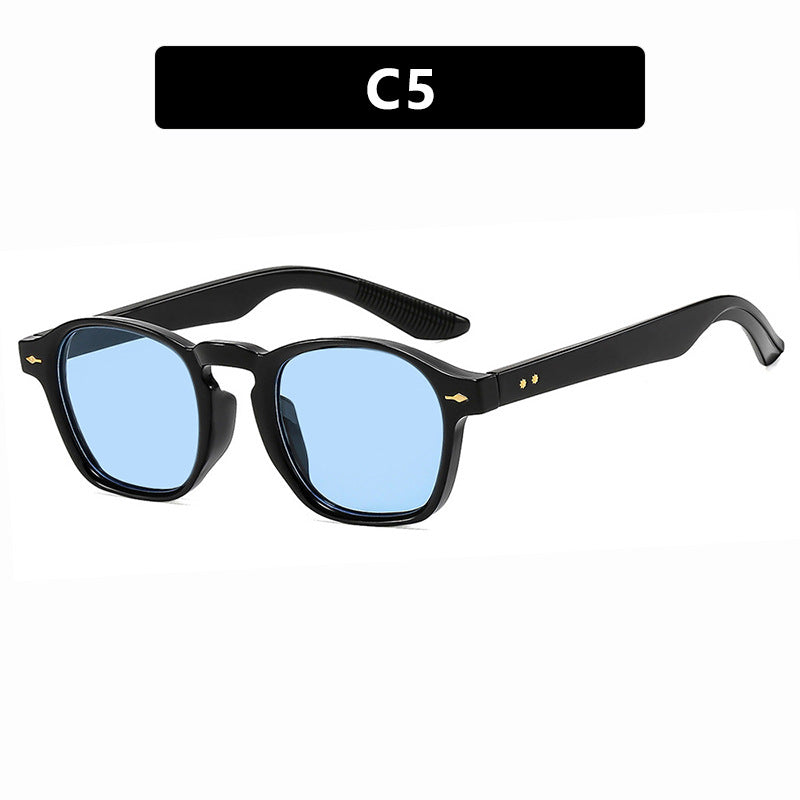 Ladies fashionable rectangular glasses with transparent frame Stornfield