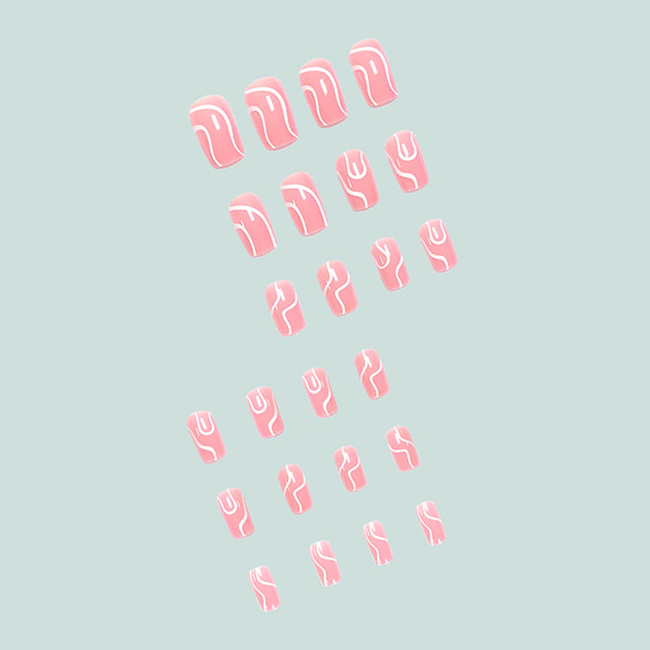 Creative nail art with aesthetic lines Stornfield