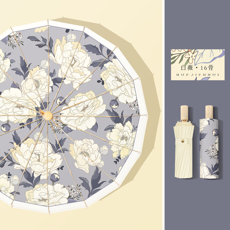 Women's Elegant Flower Umbrella Stornfield