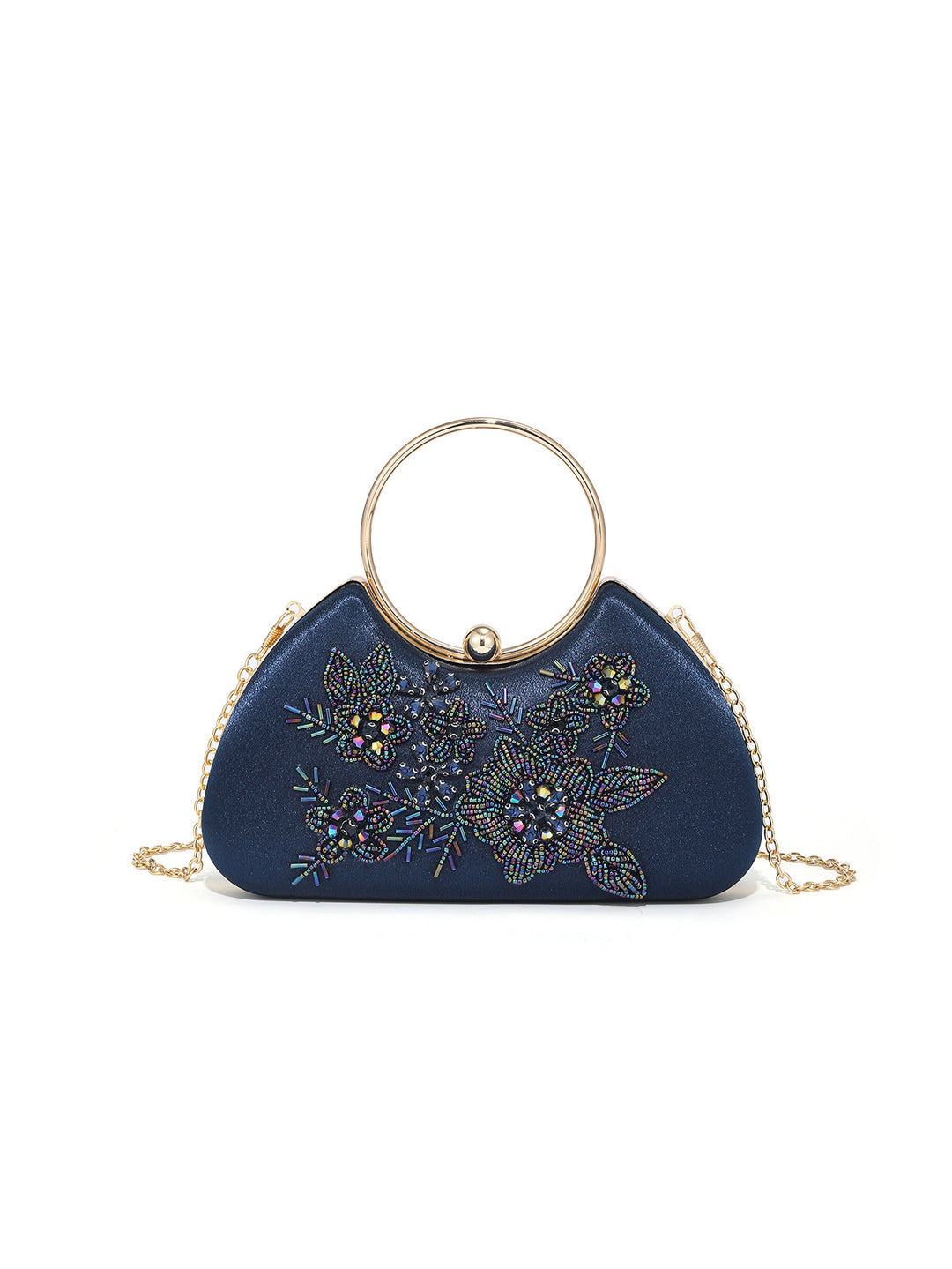 Embroidered Evening Clutch