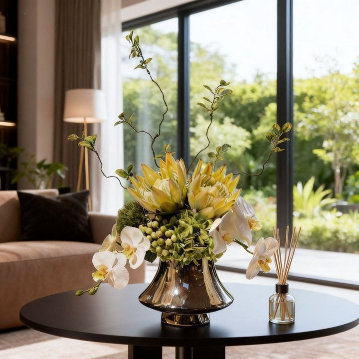 Modern Decorative Floral Centerpiece