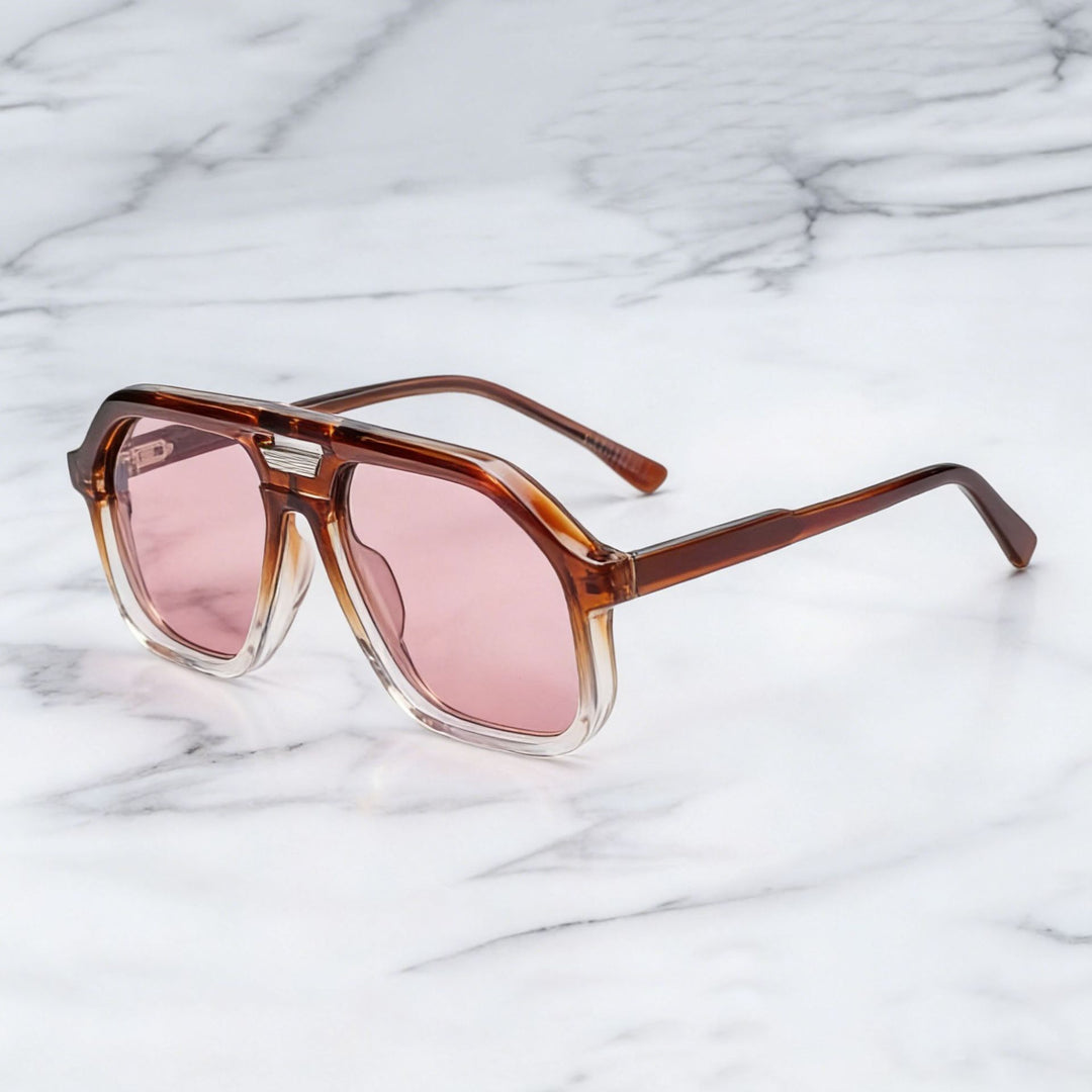 Women's fashionable sunglasses in unique, geometric design Stornfield