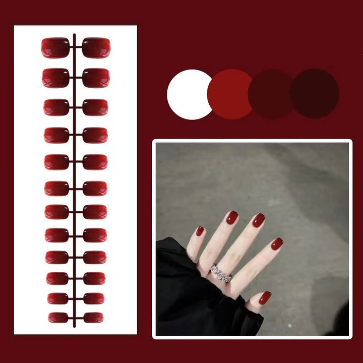 Natural Glossy Press-On Nail Tips