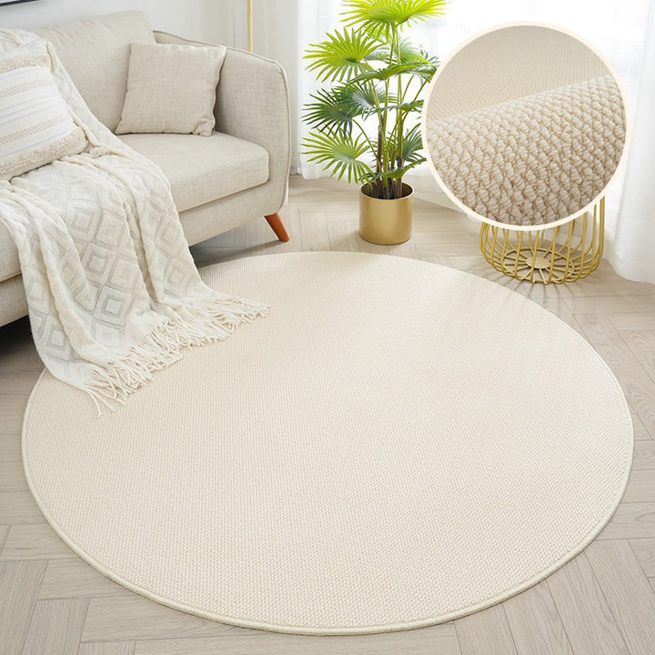 Round Textured Area Rug Stornfield
