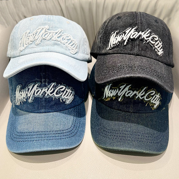 Women's Distressed Denim Cap Stornfield