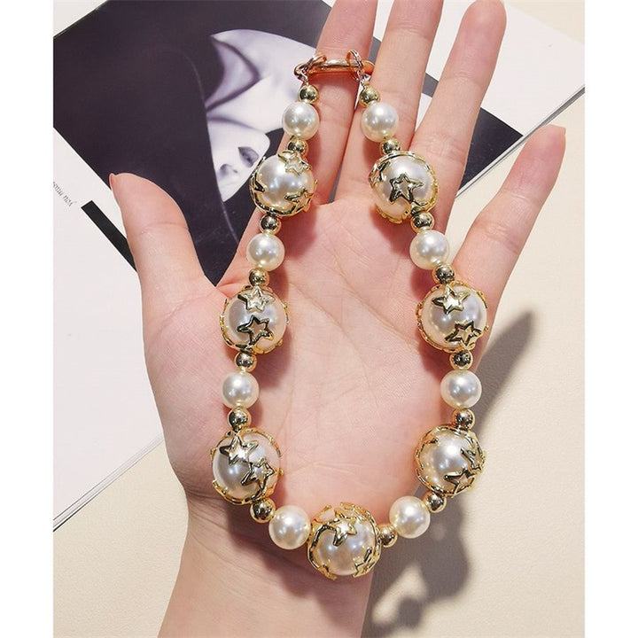 Elegant Star-Accent Beaded Necklace Stornfield