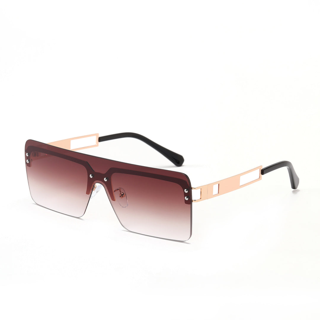 Ladies oversized sunglasses with modern geometric design Stornfield