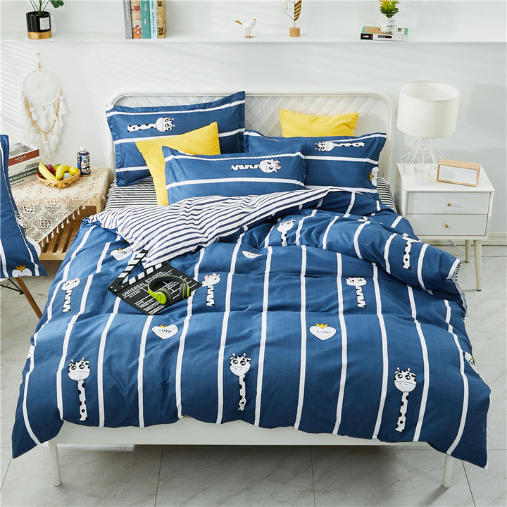 Floral Patterned Comforter Set
