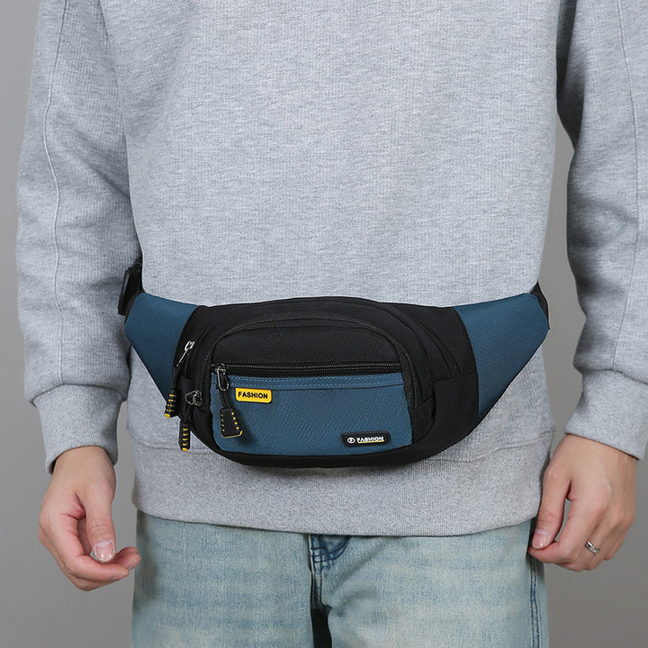 Compact Multi-Pocket Waist Bag