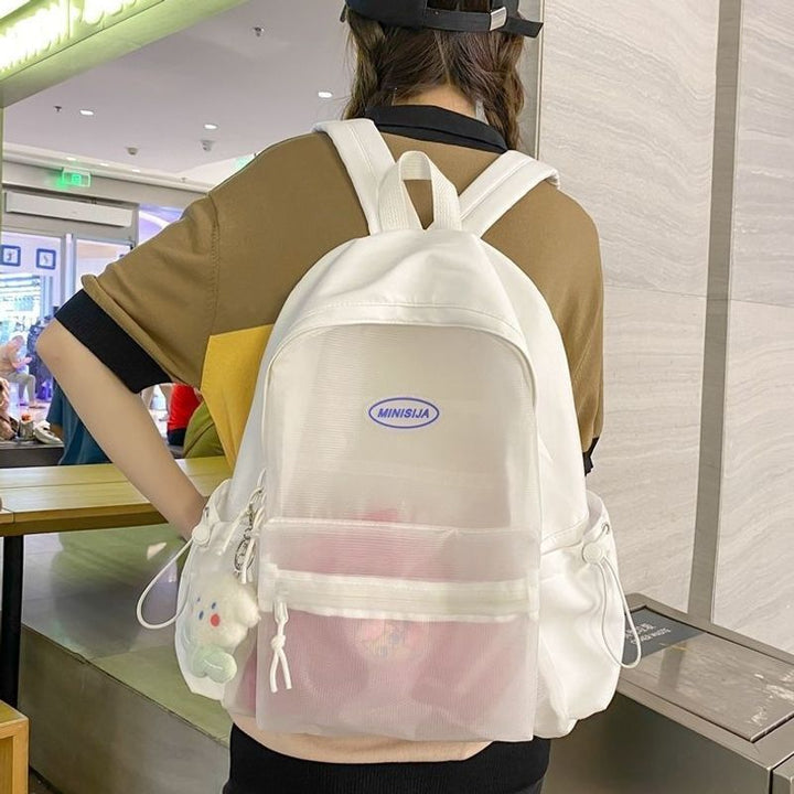 Transparent Mesh Backpack Stornfield