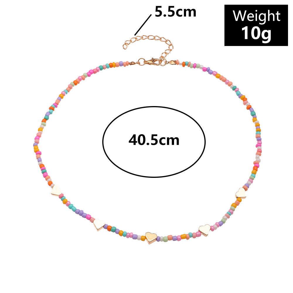 Pearl and Beaded Choker Necklace Stornfield