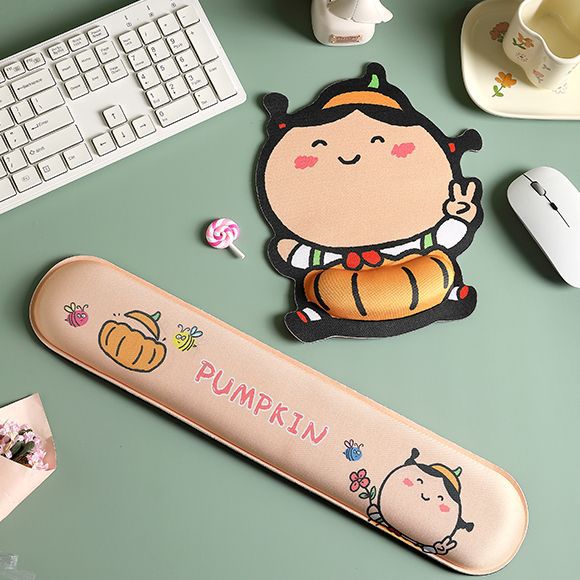 Cartoon-Themed Ergonomic Wrist Support Pad