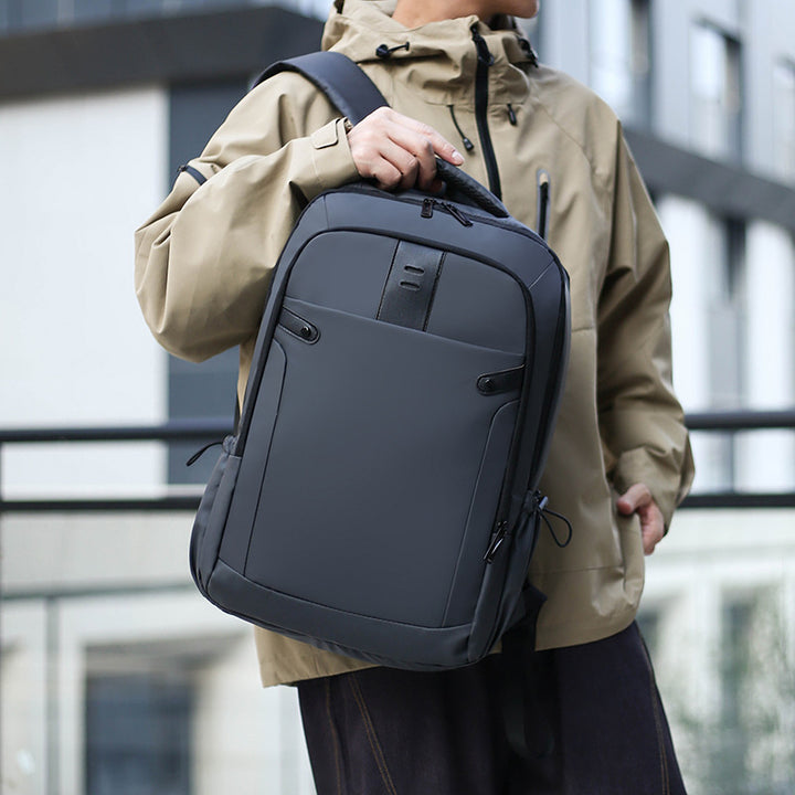 Practical business backpack with comprehensive compartment organization Stornfield