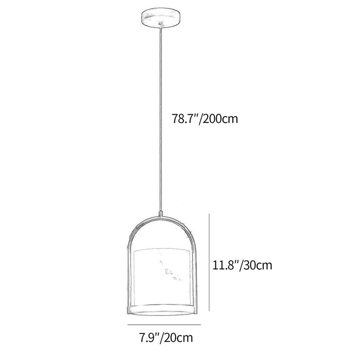 Elegant Hanging Ceiling Light Fixture