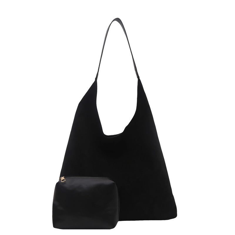 Suede Slouchy Hobo Bag Stornfield