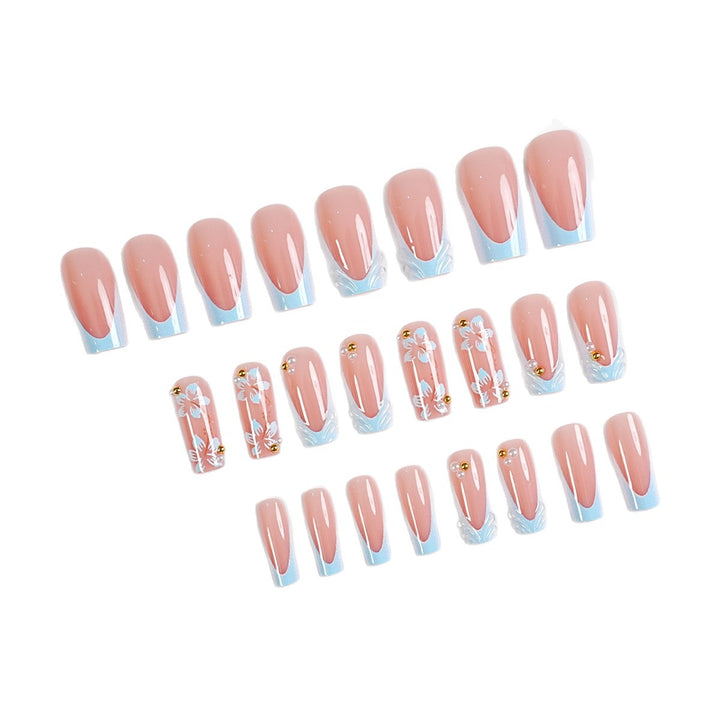Decorative Press-On Nail Art Set