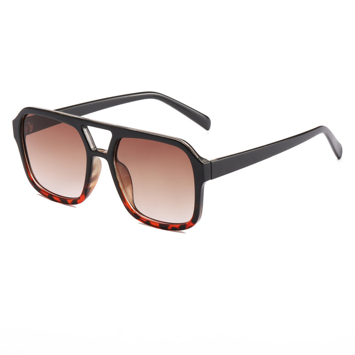 Ladies elegant square sunglasses with stylish pattern Stornfield