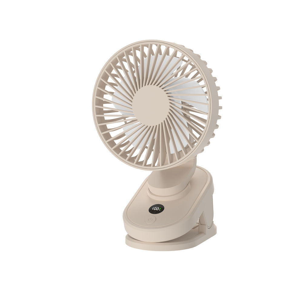Unisex Adjustable Rechargeable Desktop Fan Stornfield