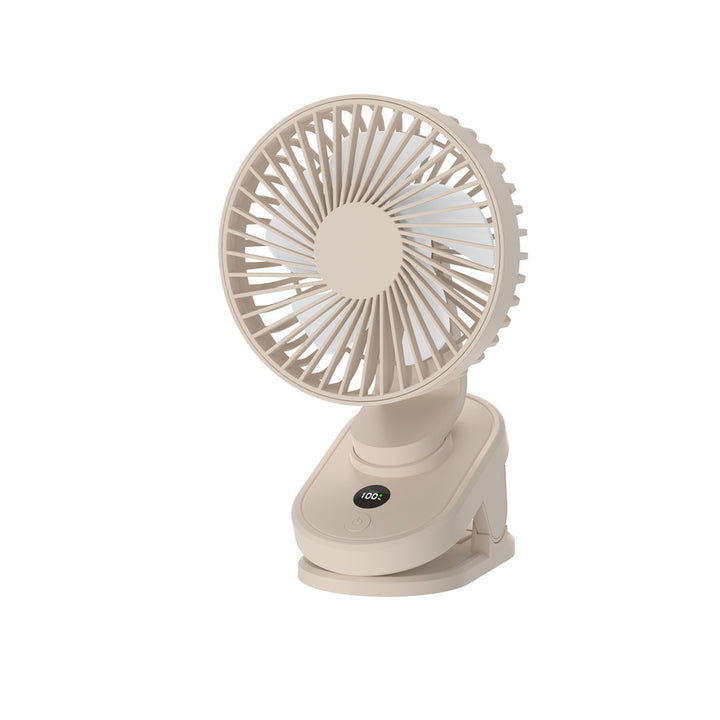 Unisex Adjustable Rechargeable Desktop Fan Stornfield