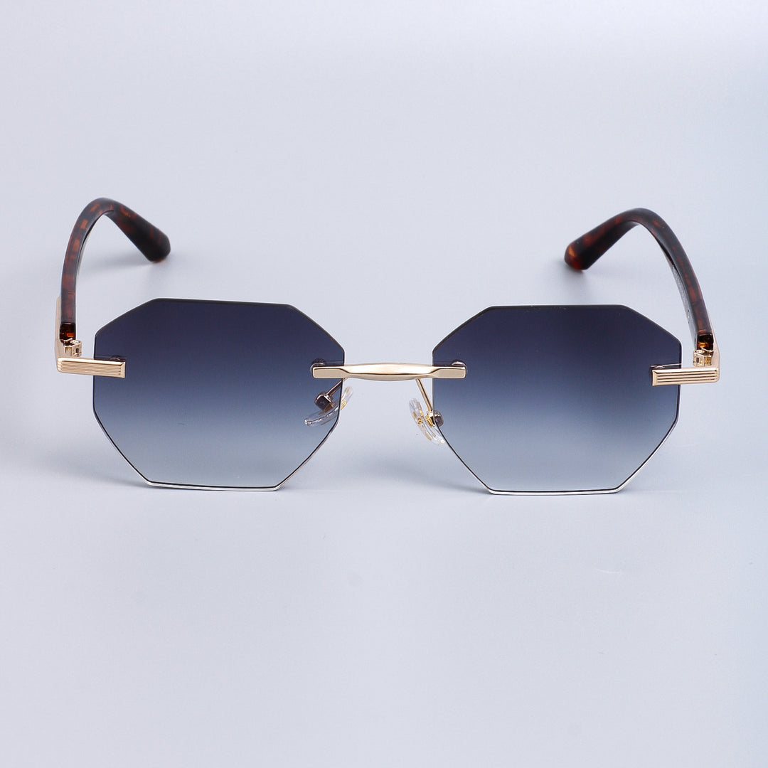 Ladies stylish sunglasses in trendy octagonal design with high-quality frame Stornfield
