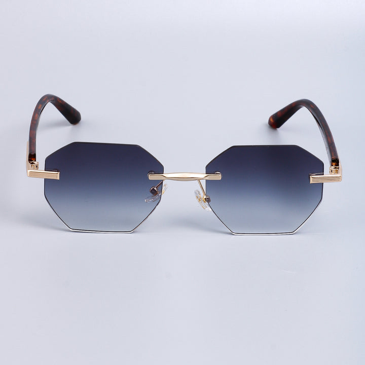 Ladies stylish sunglasses in trendy octagonal design with high-quality frame Stornfield