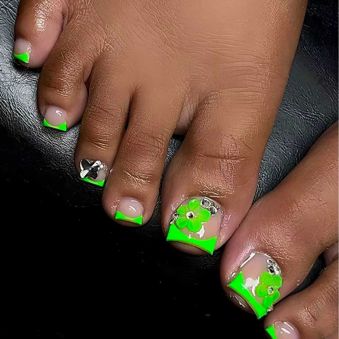 Decorative Toe Nail Art Extensions Stornfield