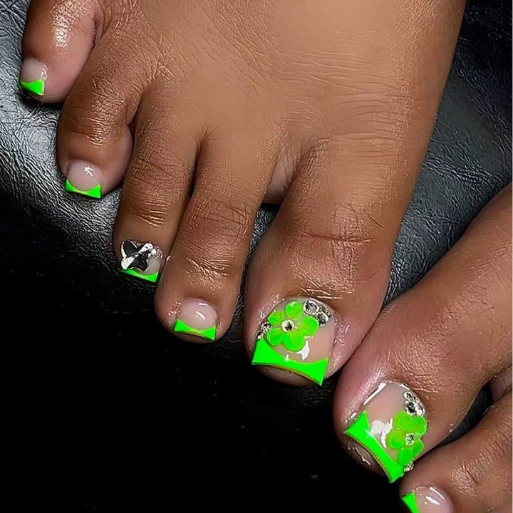 Decorative Toe Nail Art Extensions Stornfield