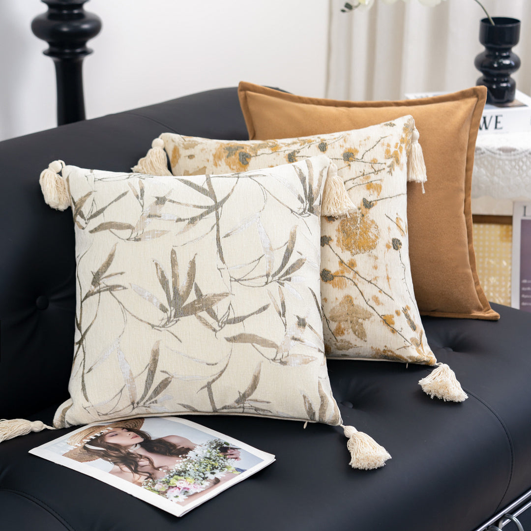 Luxurious sofa and bed decoration