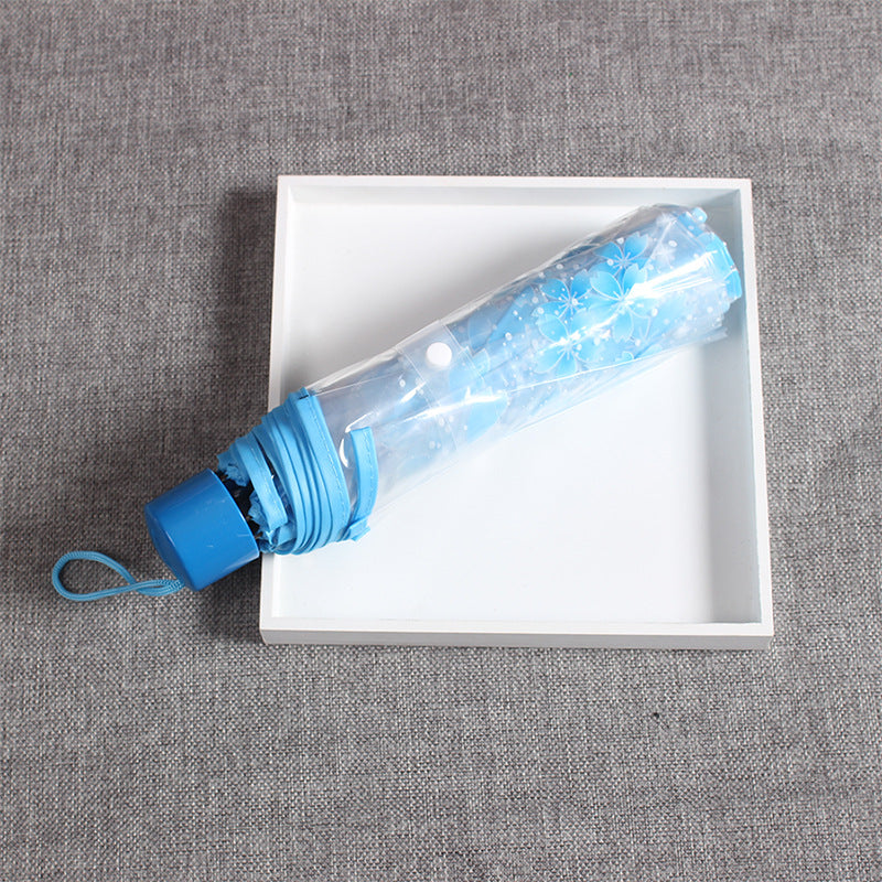 Women's elegant and portable umbrella with floral design Stornfield