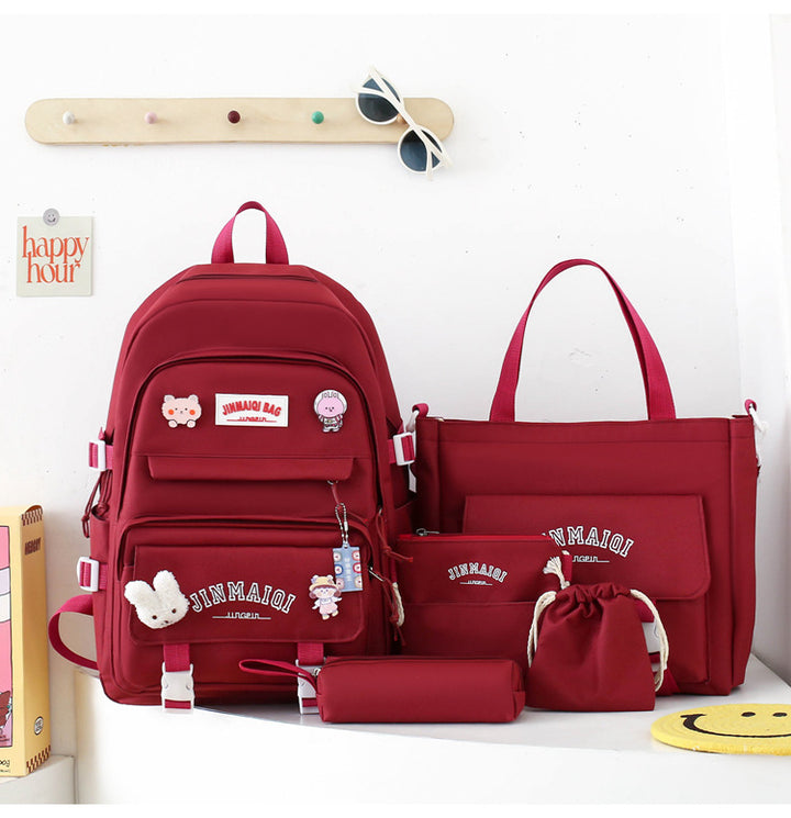 Multi-Compartment School Backpack Stornfield