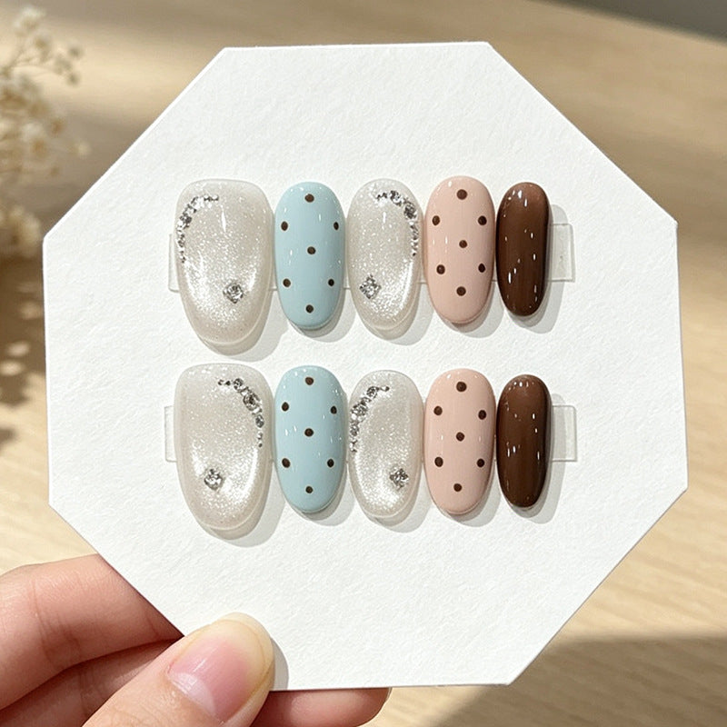 Luxury Decorative Press-On Nail Set Stornfield