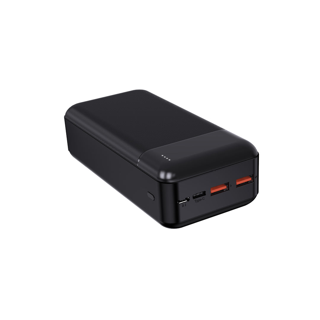 Portable power bank with powerful fast charging function and integrated LED display Stornfield