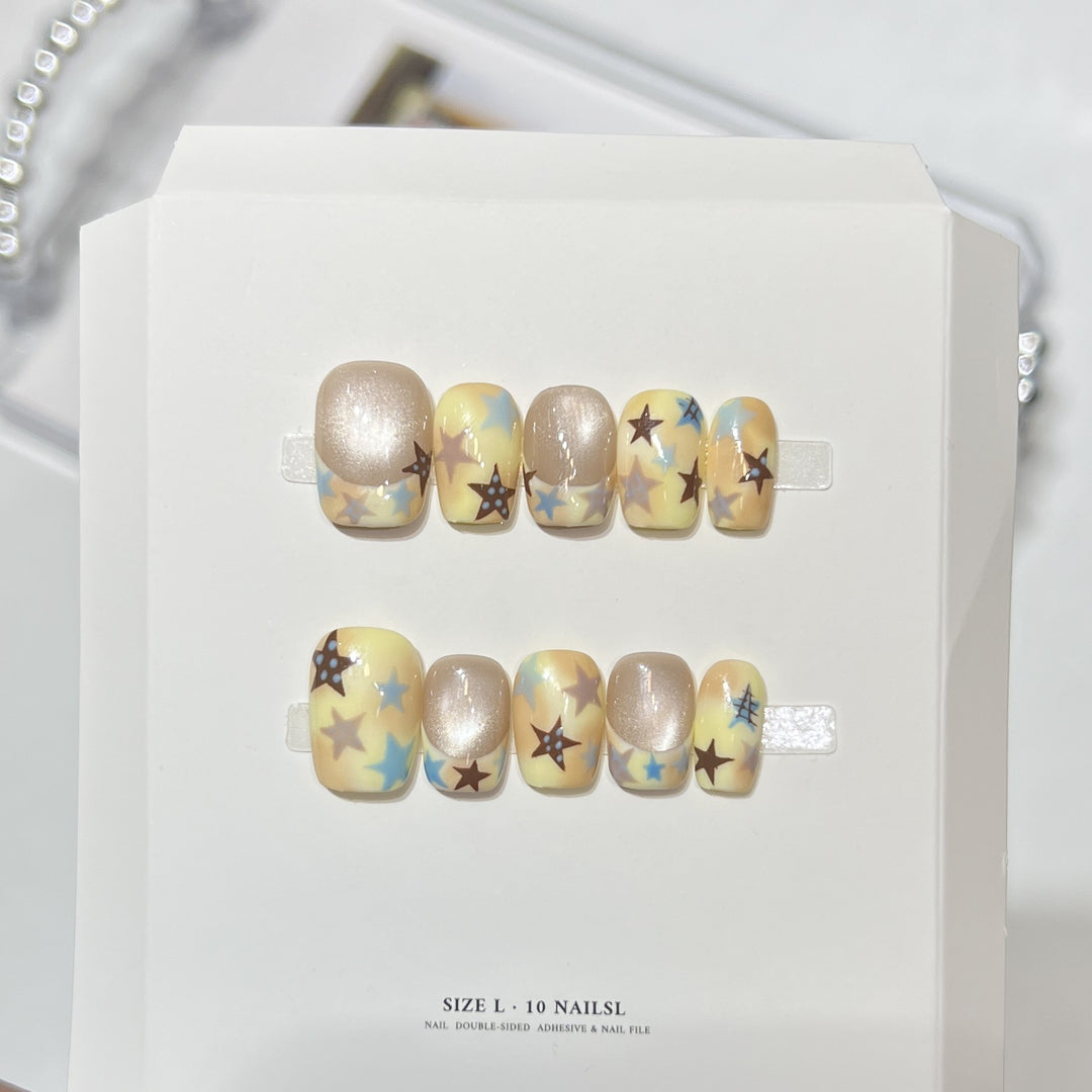 Artistic Starry Nail Art Set