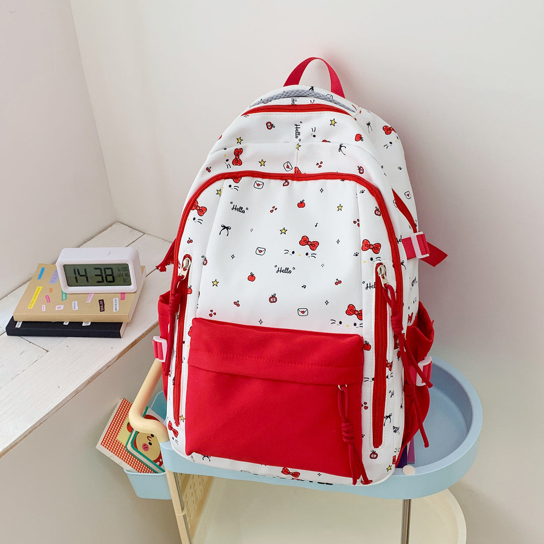 Leisure backpack with charming design and practical compartments Stornfield