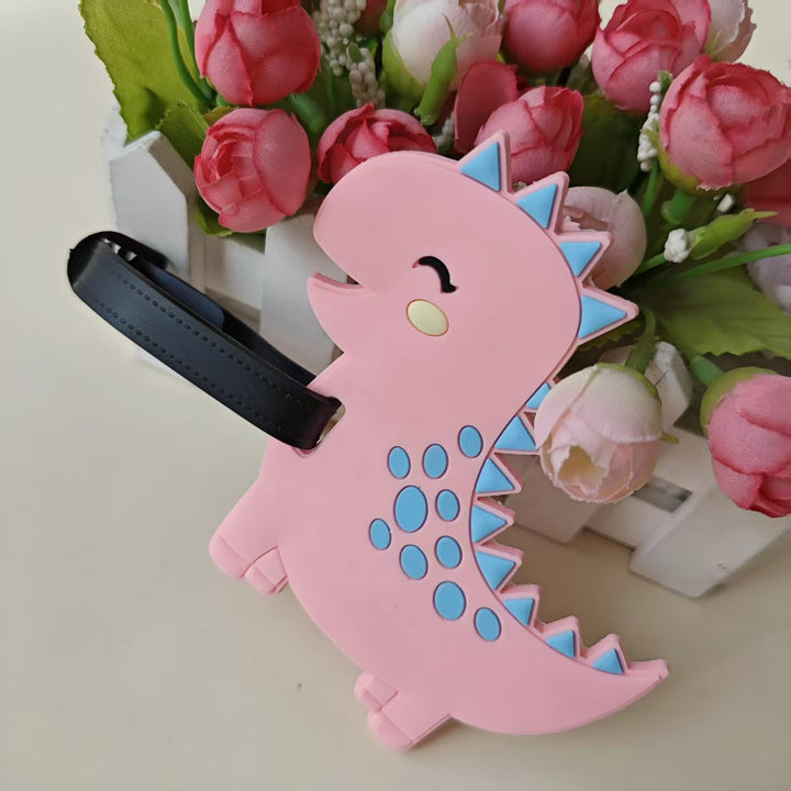 Unisex Luggage Tag with Eye-Catching Safety Message Bowlift