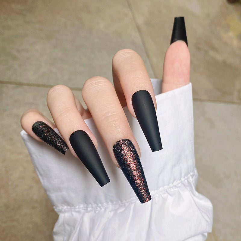 Elegant Matte Stiletto Nail Extensions