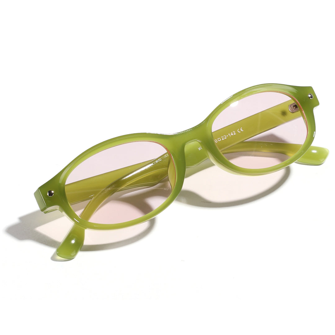 Women’s fashionable sunglasses with curved design and UV protection Stornfield