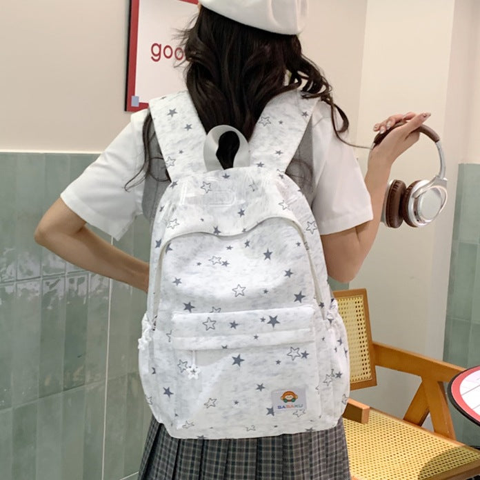 Casual Star-Printed Backpack Stornfield 1791205373