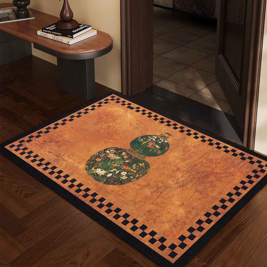 Artistic Elephant-Themed Welcome Mat Stornfield