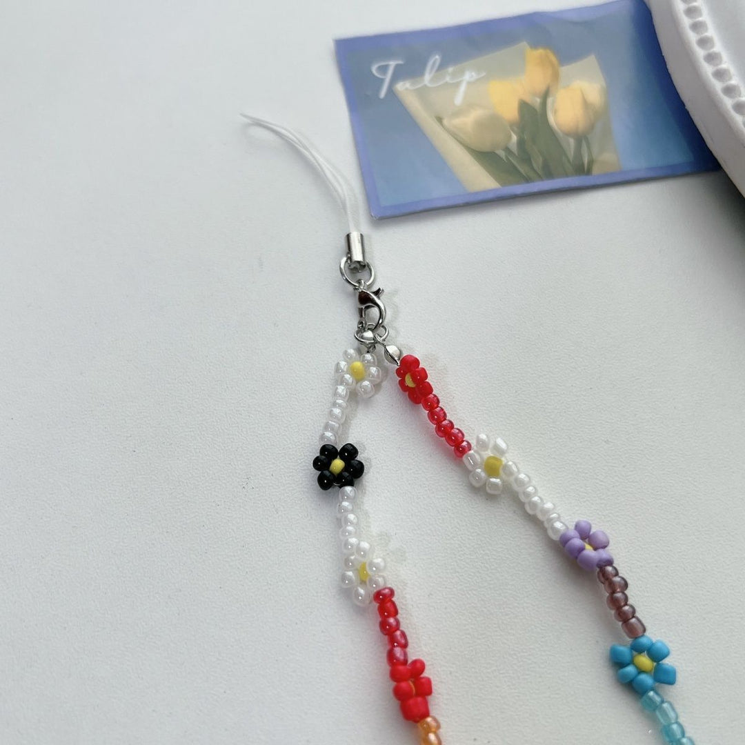 Flower Bead Charm Necklace Stornfield