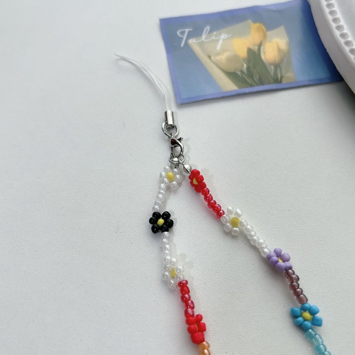 Flower Bead Charm Necklace Stornfield