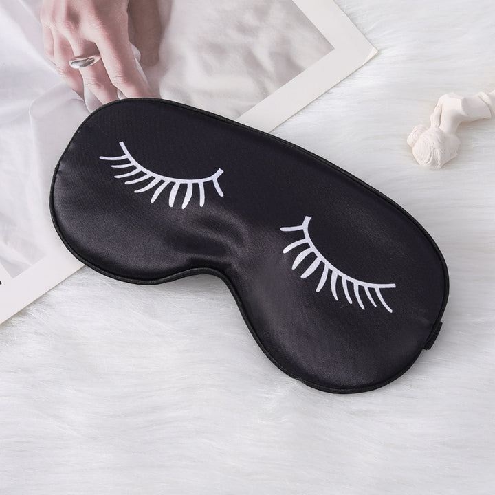 Women's nano silk eye mask with soft padded interior lining and elastic headband Stornfield