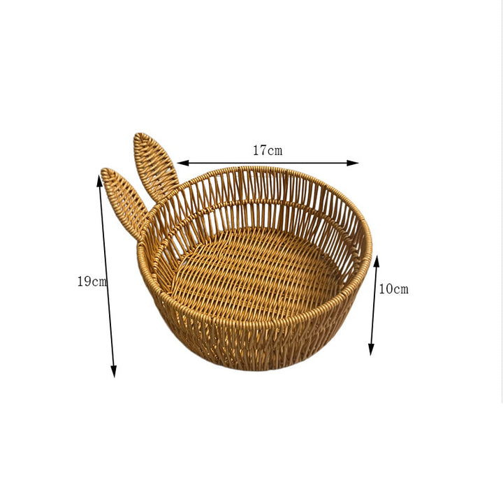 Women Decorative Basket with Ears Stornfield